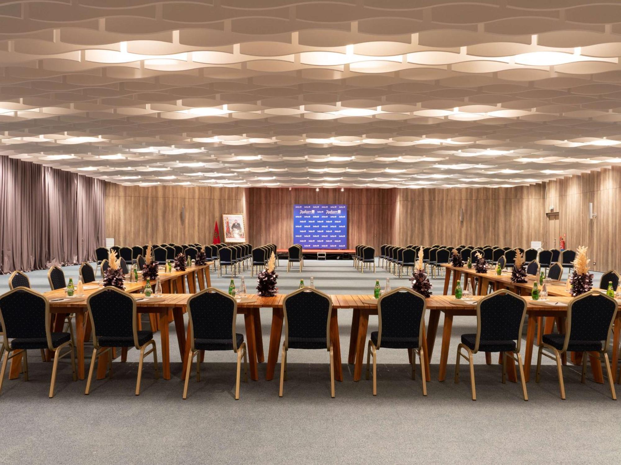 Radisson Blu Resort Al Hoceïma Exterior foto The conference hall