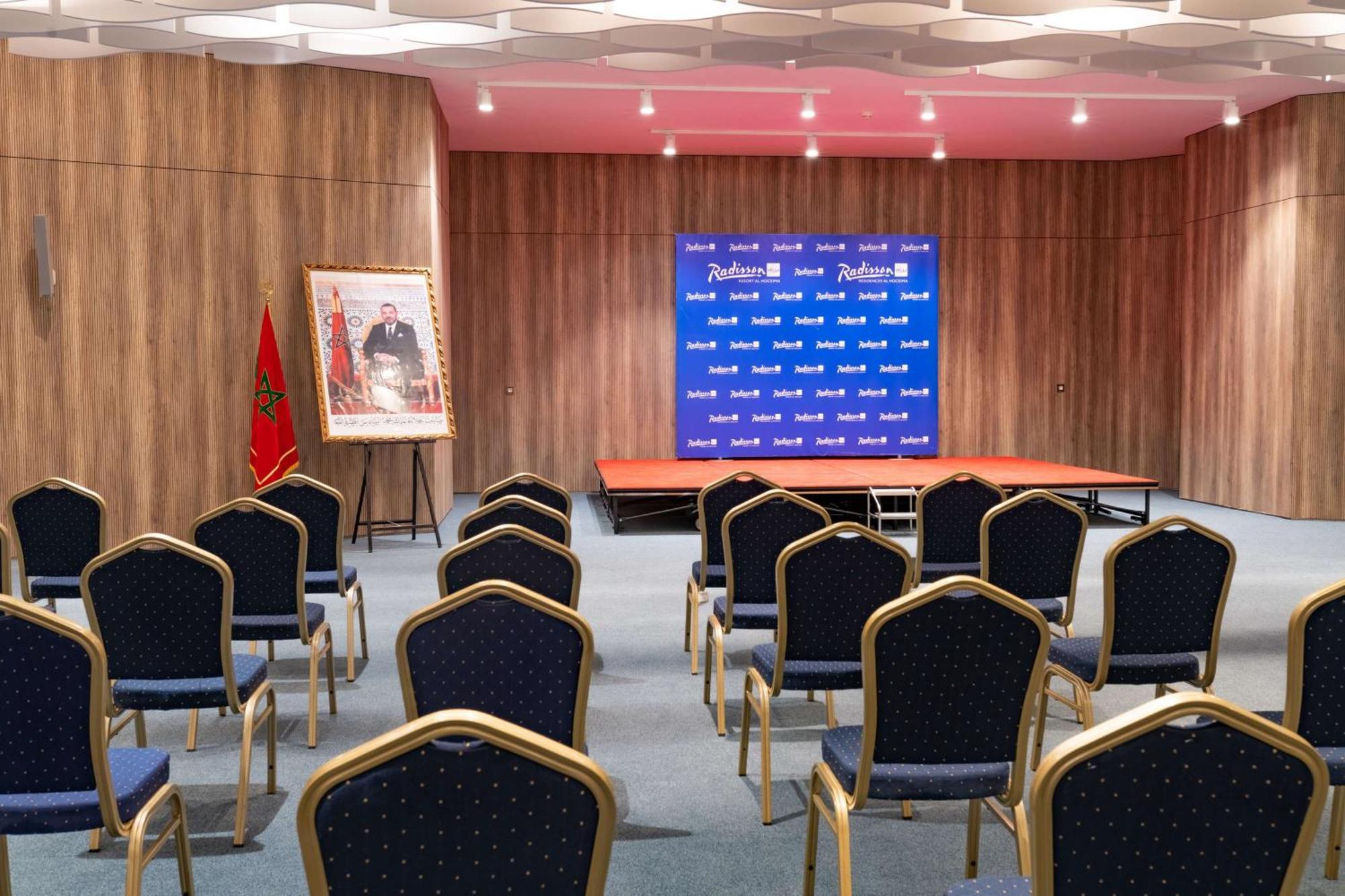 Radisson Blu Resort Al Hoceïma Exterior foto The press conference room of the Moroccan parliament