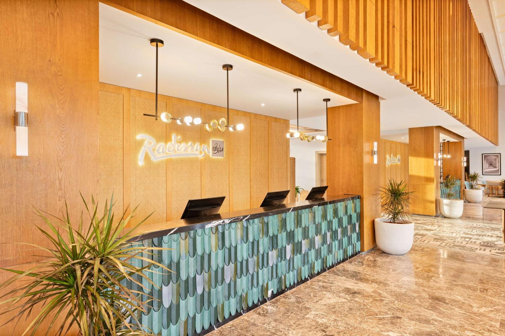 Radisson Blu Resort Al Hoceïma Exterior foto The lobby of the hotel
